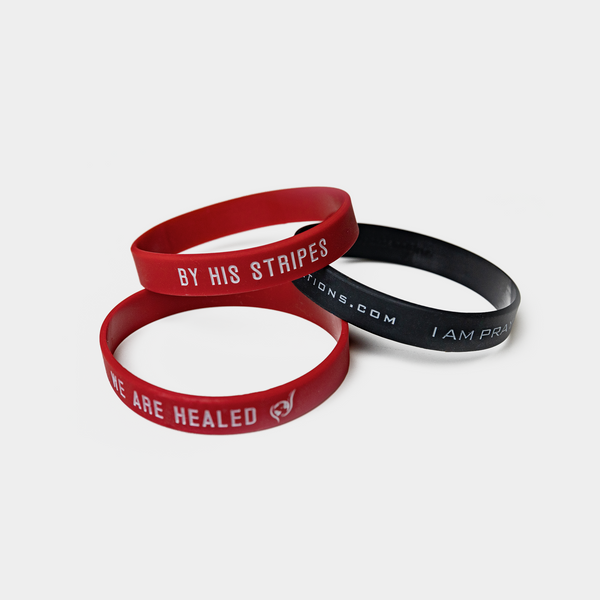 By His Stripes | Wristband